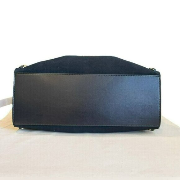 🔥NeW! $598 Large Michael Kors Mina Suede Chain Shoulder Bag - Picture 9 of 10